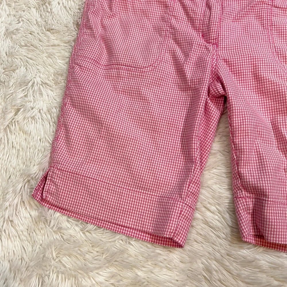 Daily Sports Pink Gingham Shorts - Picture 3 of 9